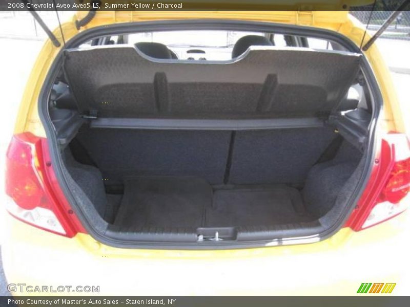 Summer Yellow / Charcoal 2008 Chevrolet Aveo Aveo5 LS
