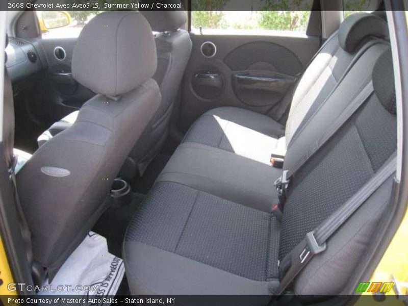 Summer Yellow / Charcoal 2008 Chevrolet Aveo Aveo5 LS