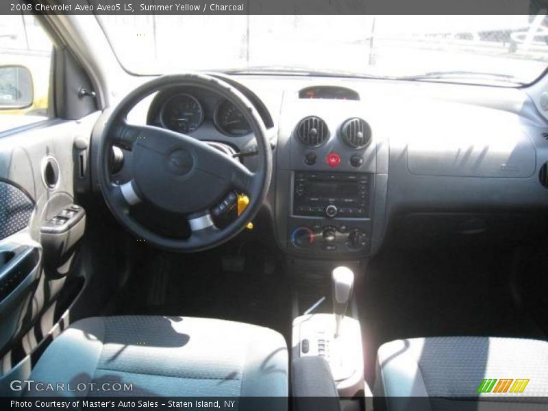 Summer Yellow / Charcoal 2008 Chevrolet Aveo Aveo5 LS