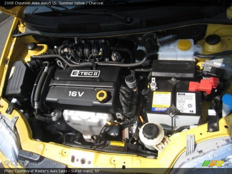 Summer Yellow / Charcoal 2008 Chevrolet Aveo Aveo5 LS