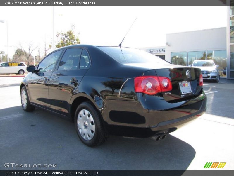 Black / Anthracite 2007 Volkswagen Jetta 2.5 Sedan
