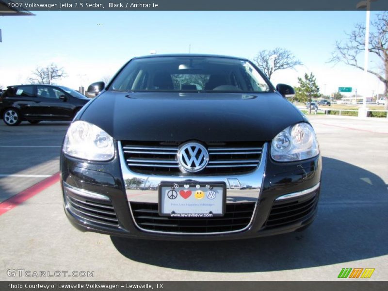 Black / Anthracite 2007 Volkswagen Jetta 2.5 Sedan