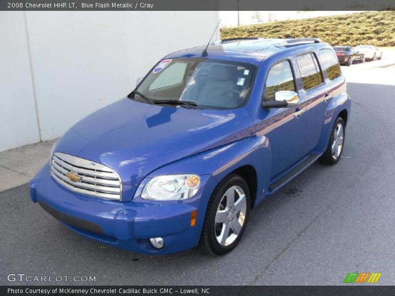 Blue Flash Metallic / Gray 2008 Chevrolet HHR LT