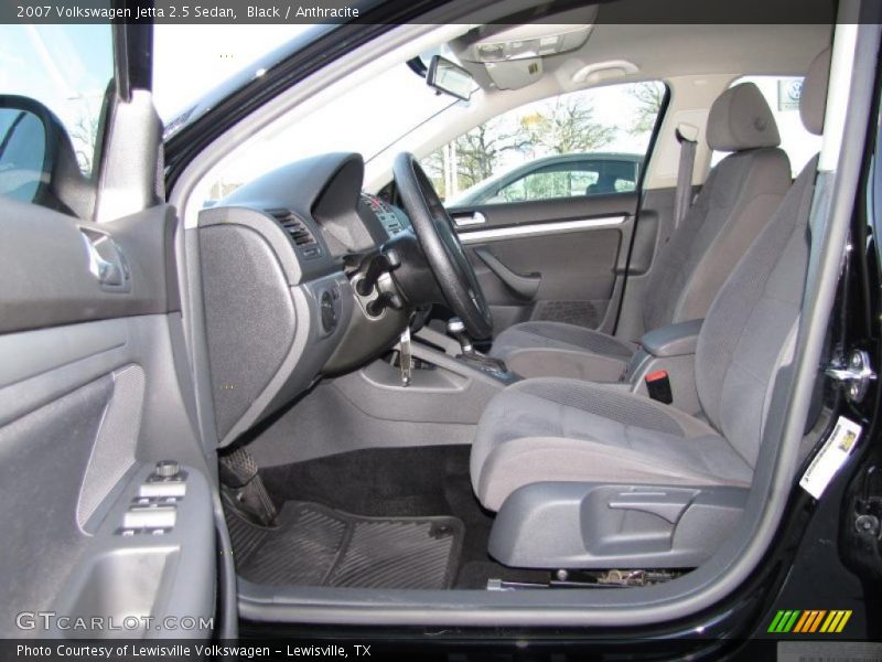 Black / Anthracite 2007 Volkswagen Jetta 2.5 Sedan