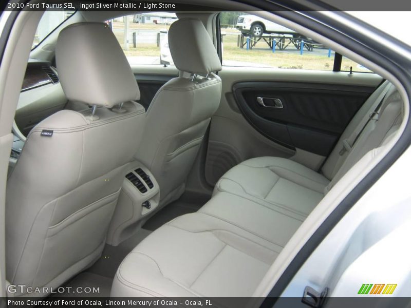 Ingot Silver Metallic / Light Stone 2010 Ford Taurus SEL
