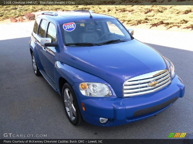Blue Flash Metallic / Gray 2008 Chevrolet HHR LT