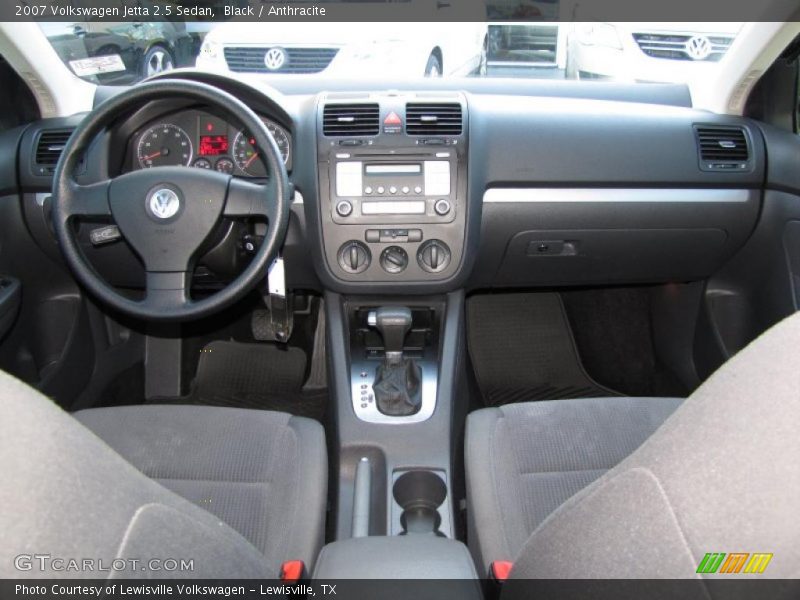 Black / Anthracite 2007 Volkswagen Jetta 2.5 Sedan