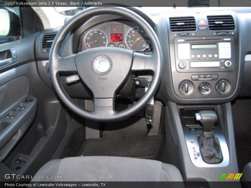 Black / Anthracite 2007 Volkswagen Jetta 2.5 Sedan