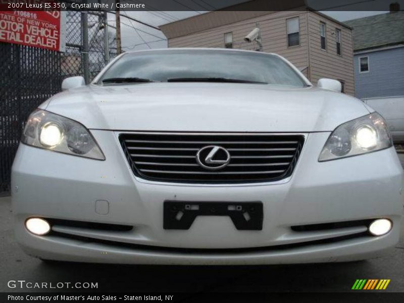 Crystal White / Cashmere 2007 Lexus ES 350