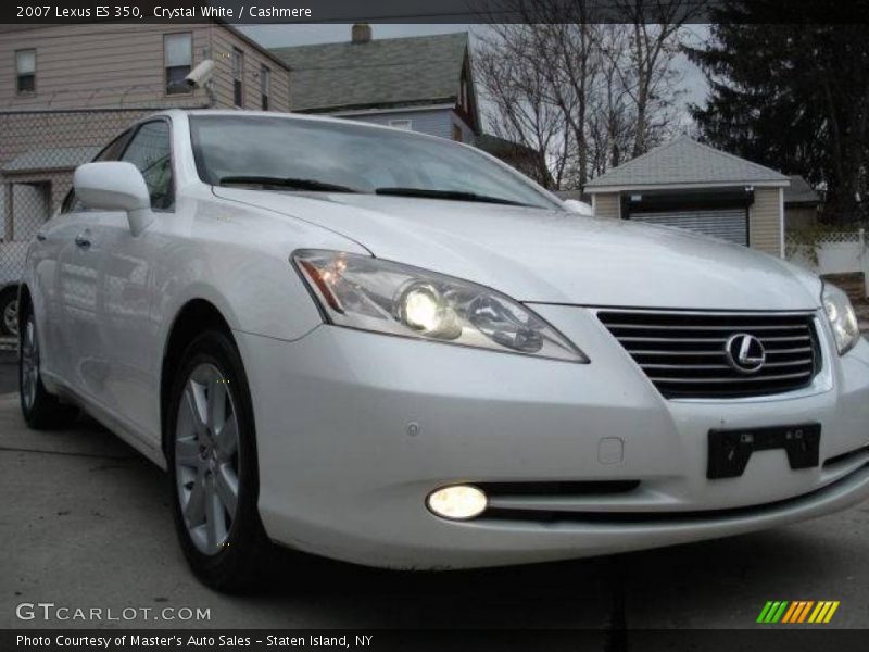 Crystal White / Cashmere 2007 Lexus ES 350