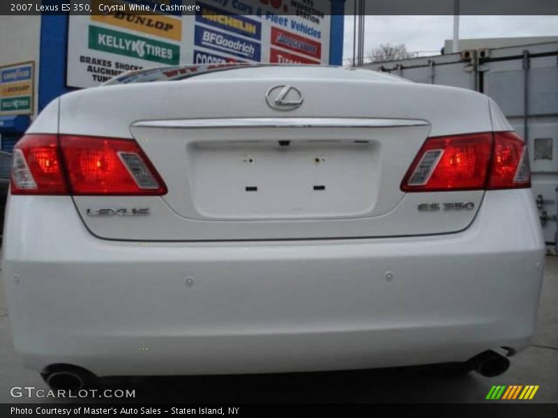 Crystal White / Cashmere 2007 Lexus ES 350