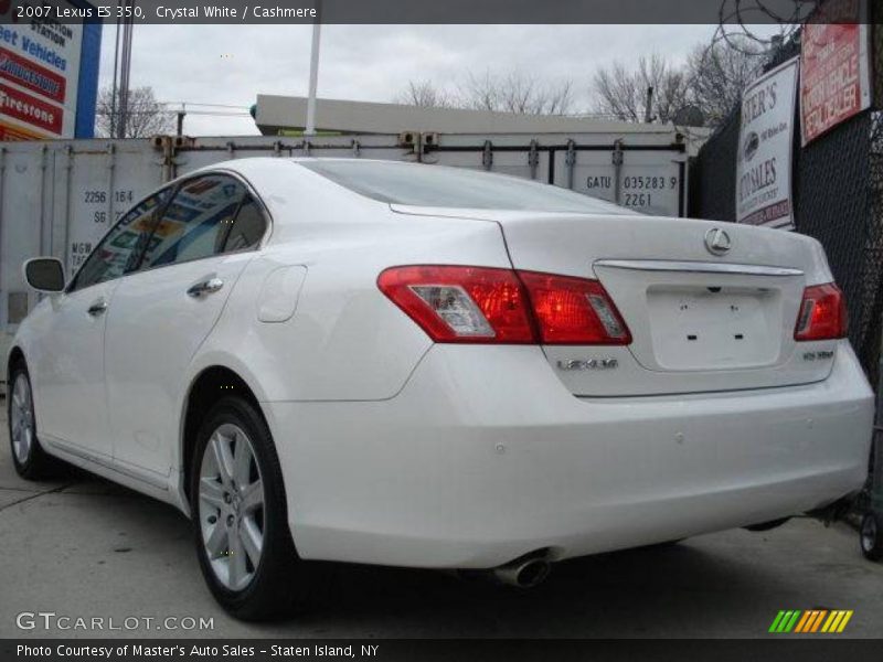 Crystal White / Cashmere 2007 Lexus ES 350