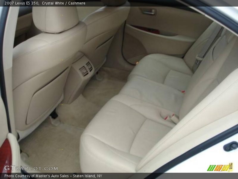Crystal White / Cashmere 2007 Lexus ES 350