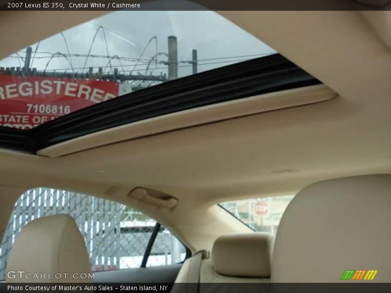 Crystal White / Cashmere 2007 Lexus ES 350