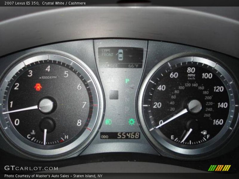 Crystal White / Cashmere 2007 Lexus ES 350
