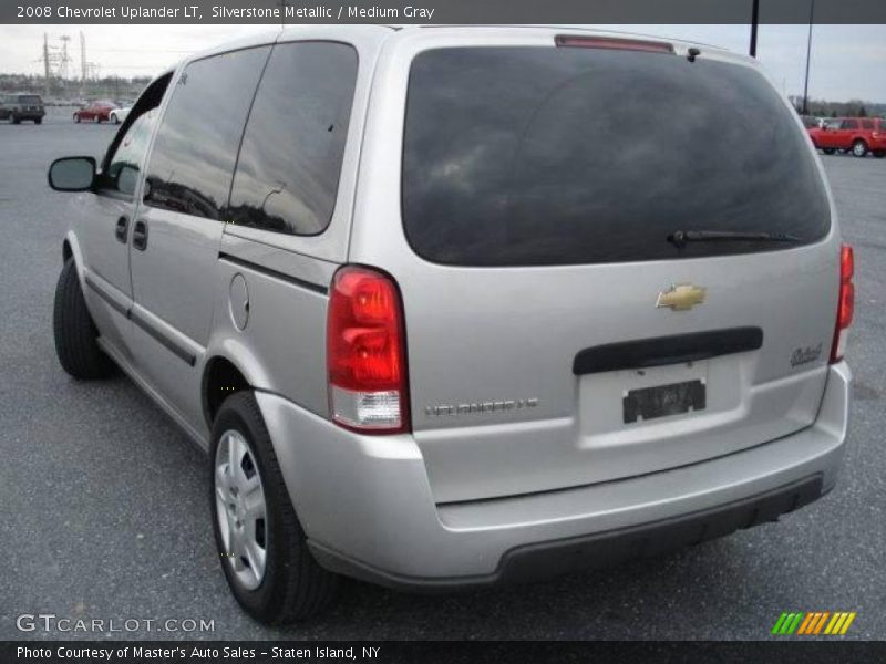 Silverstone Metallic / Medium Gray 2008 Chevrolet Uplander LT