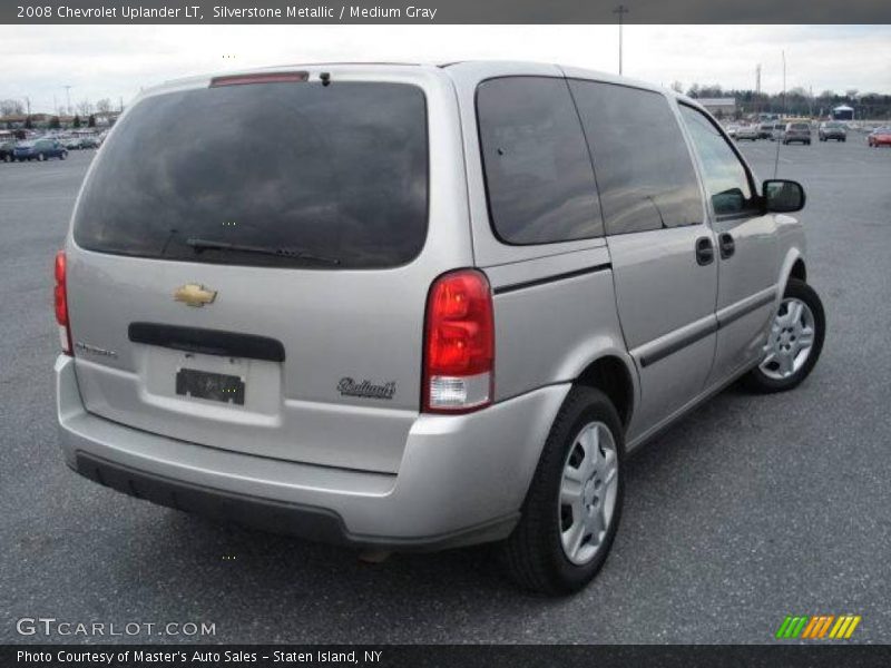 Silverstone Metallic / Medium Gray 2008 Chevrolet Uplander LT