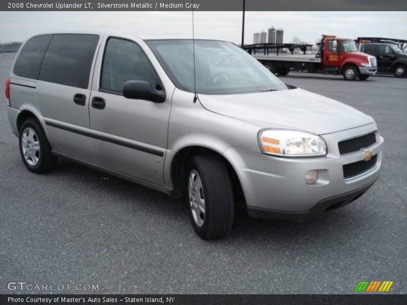 Silverstone Metallic / Medium Gray 2008 Chevrolet Uplander LT