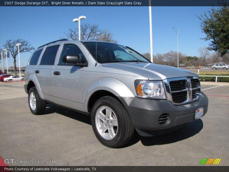 Bright Silver Metallic / Dark Slate Gray/Light Slate Gray 2007 Dodge Durango SXT