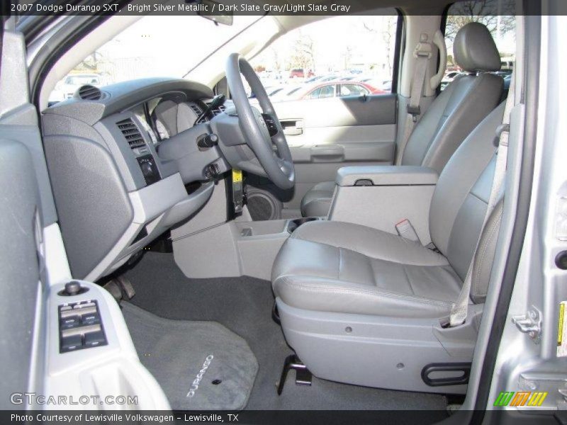 Bright Silver Metallic / Dark Slate Gray/Light Slate Gray 2007 Dodge Durango SXT