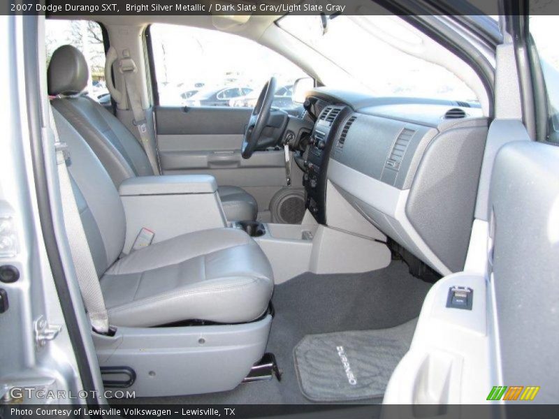 Bright Silver Metallic / Dark Slate Gray/Light Slate Gray 2007 Dodge Durango SXT