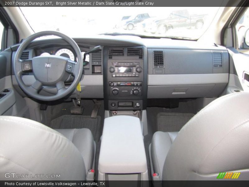Bright Silver Metallic / Dark Slate Gray/Light Slate Gray 2007 Dodge Durango SXT
