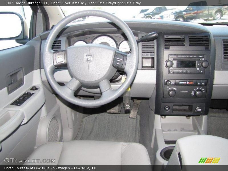 Bright Silver Metallic / Dark Slate Gray/Light Slate Gray 2007 Dodge Durango SXT