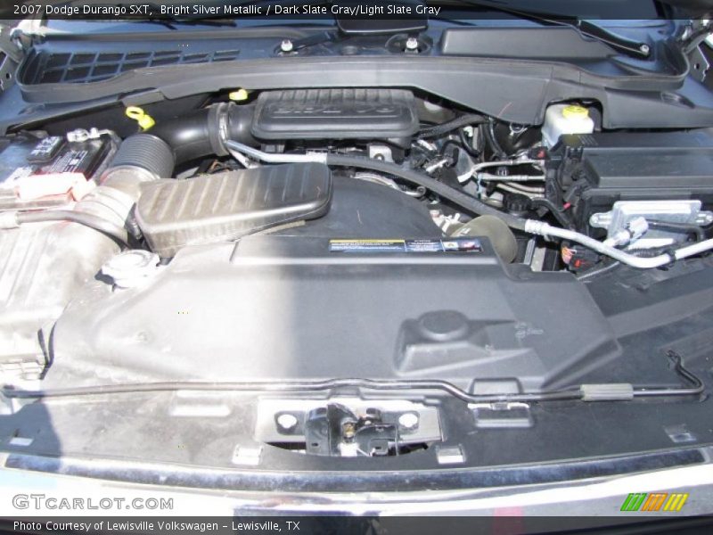 Bright Silver Metallic / Dark Slate Gray/Light Slate Gray 2007 Dodge Durango SXT