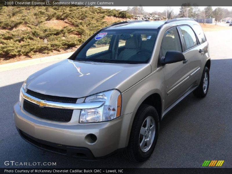 Sandstone Metallic / Light Cashmere 2008 Chevrolet Equinox LS