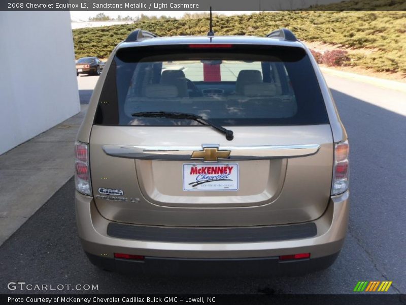 Sandstone Metallic / Light Cashmere 2008 Chevrolet Equinox LS