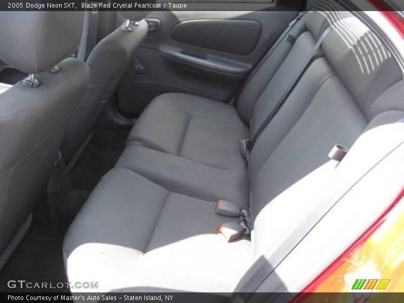 Blaze Red Crystal Pearlcoat / Taupe 2005 Dodge Neon SXT