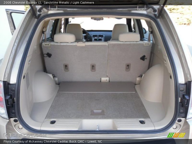 Sandstone Metallic / Light Cashmere 2008 Chevrolet Equinox LS