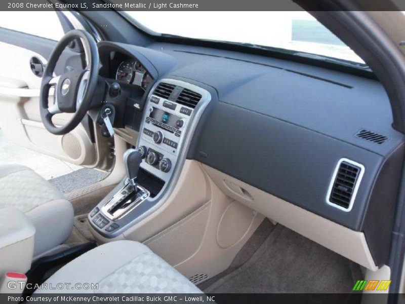 Sandstone Metallic / Light Cashmere 2008 Chevrolet Equinox LS