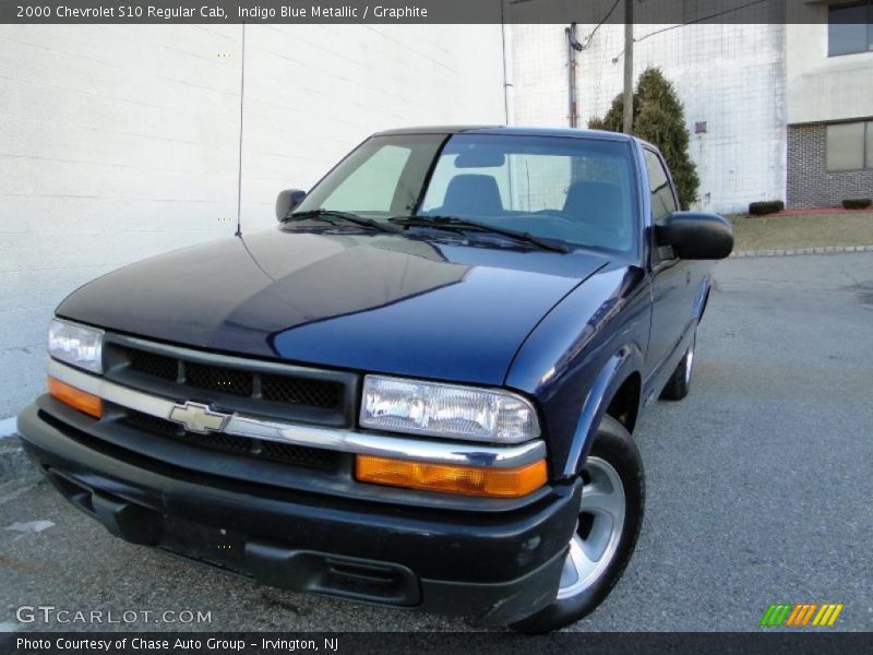 Indigo Blue Metallic / Graphite 2000 Chevrolet S10 Regular Cab