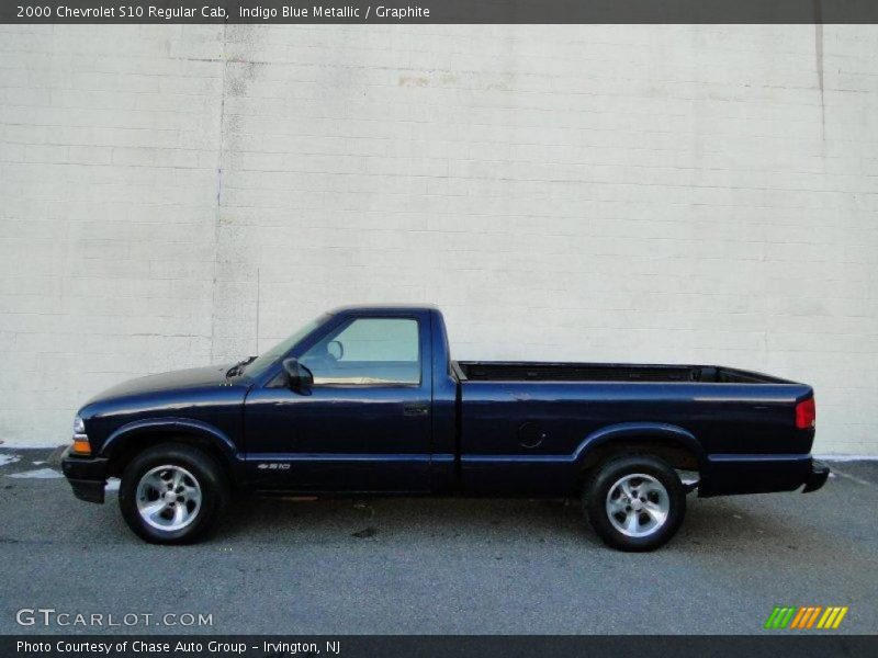 Indigo Blue Metallic / Graphite 2000 Chevrolet S10 Regular Cab