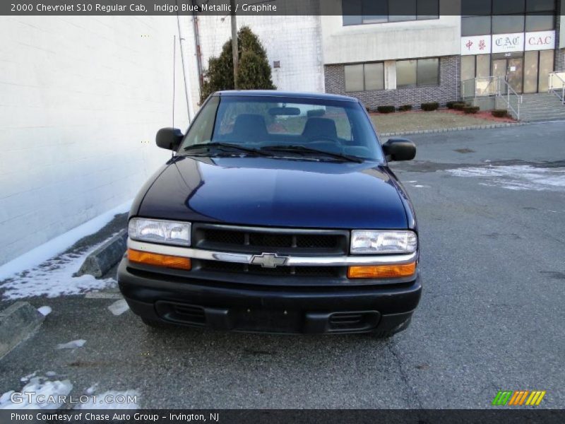 Indigo Blue Metallic / Graphite 2000 Chevrolet S10 Regular Cab