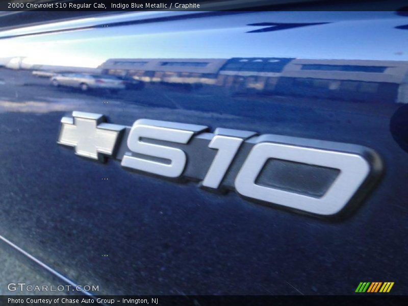 Indigo Blue Metallic / Graphite 2000 Chevrolet S10 Regular Cab