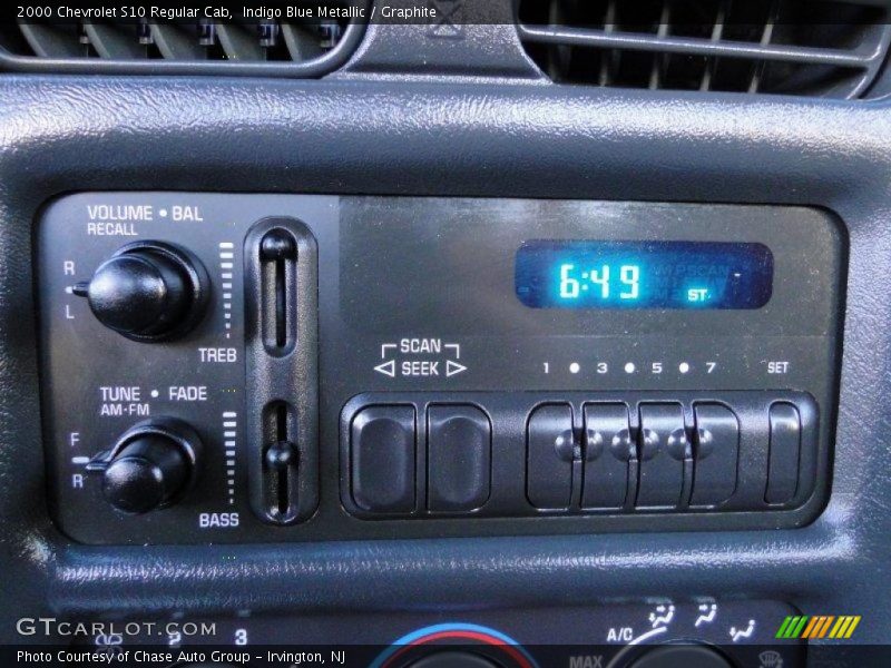 Indigo Blue Metallic / Graphite 2000 Chevrolet S10 Regular Cab