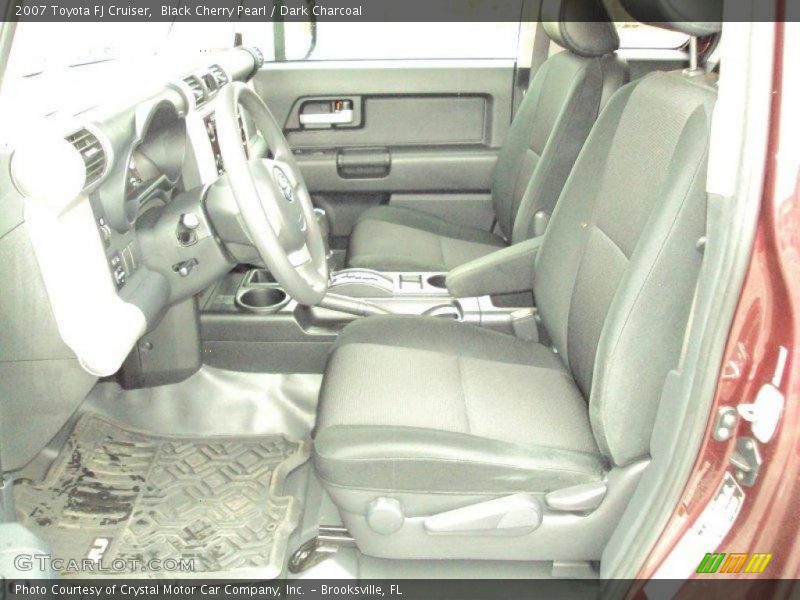 Black Cherry Pearl / Dark Charcoal 2007 Toyota FJ Cruiser