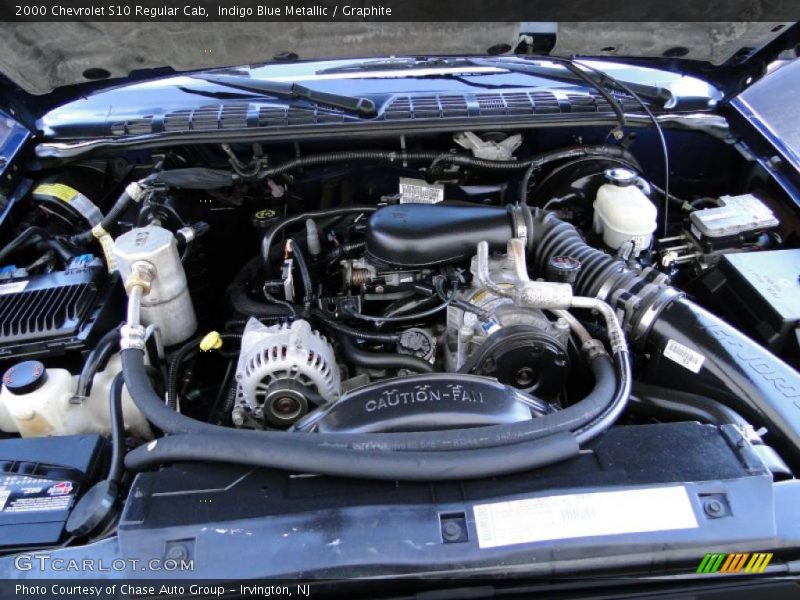 Indigo Blue Metallic / Graphite 2000 Chevrolet S10 Regular Cab