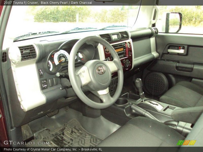 Black Cherry Pearl / Dark Charcoal 2007 Toyota FJ Cruiser