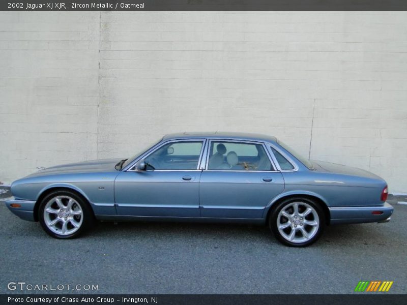 Zircon Metallic / Oatmeal 2002 Jaguar XJ XJR