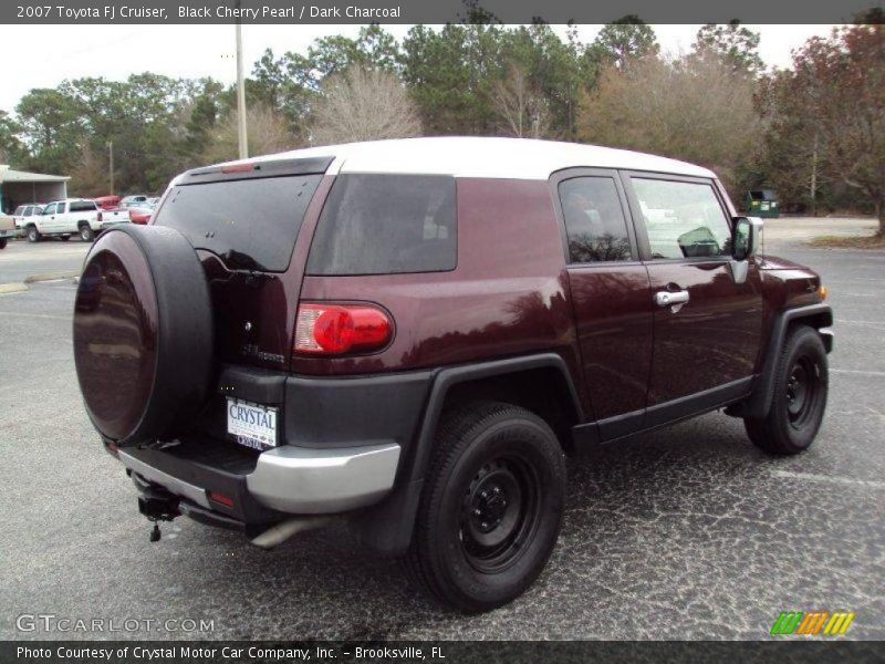 Black Cherry Pearl / Dark Charcoal 2007 Toyota FJ Cruiser