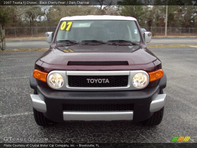 Black Cherry Pearl / Dark Charcoal 2007 Toyota FJ Cruiser