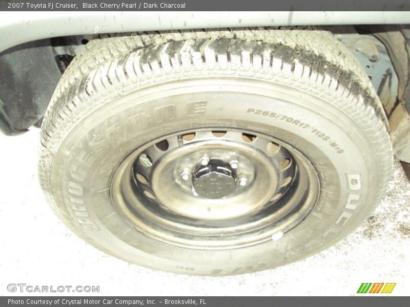 Black Cherry Pearl / Dark Charcoal 2007 Toyota FJ Cruiser