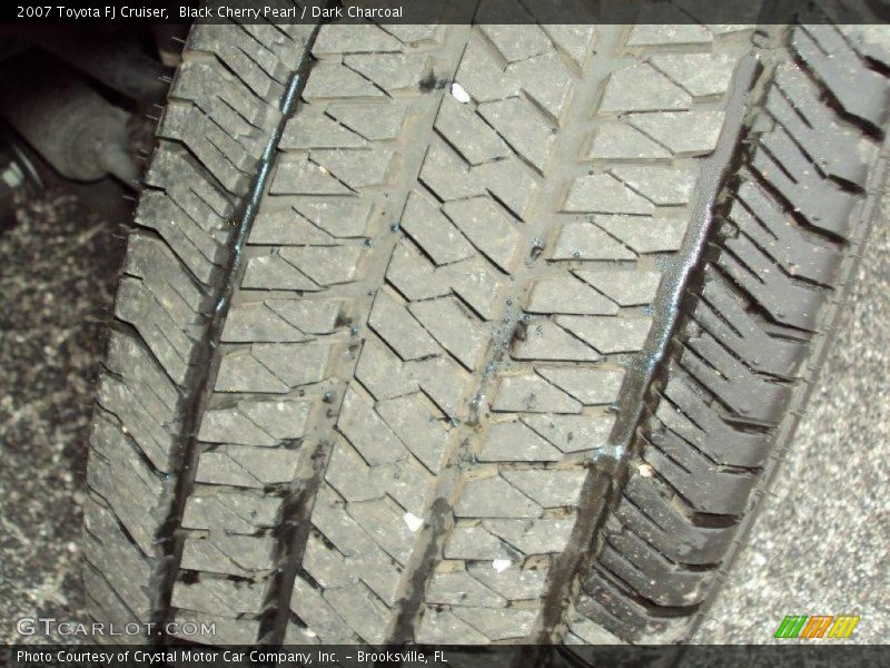 Black Cherry Pearl / Dark Charcoal 2007 Toyota FJ Cruiser