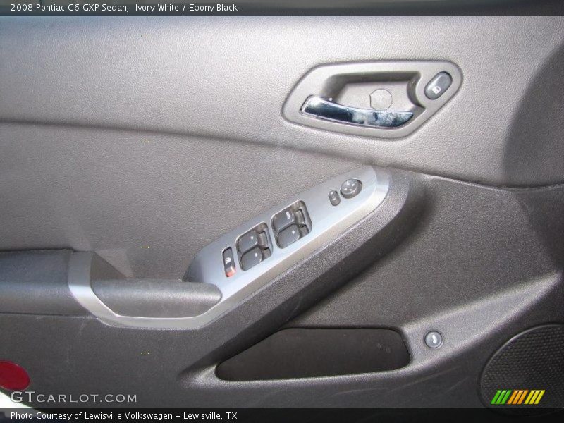 Ivory White / Ebony Black 2008 Pontiac G6 GXP Sedan