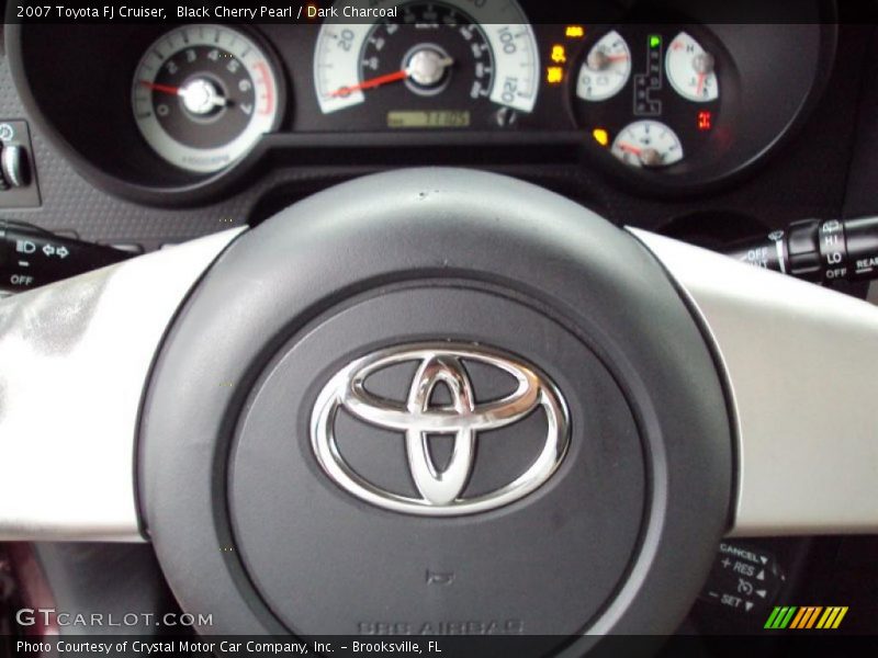 Black Cherry Pearl / Dark Charcoal 2007 Toyota FJ Cruiser