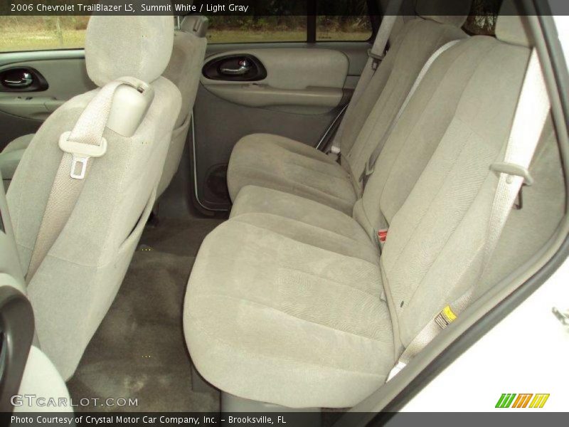 Summit White / Light Gray 2006 Chevrolet TrailBlazer LS