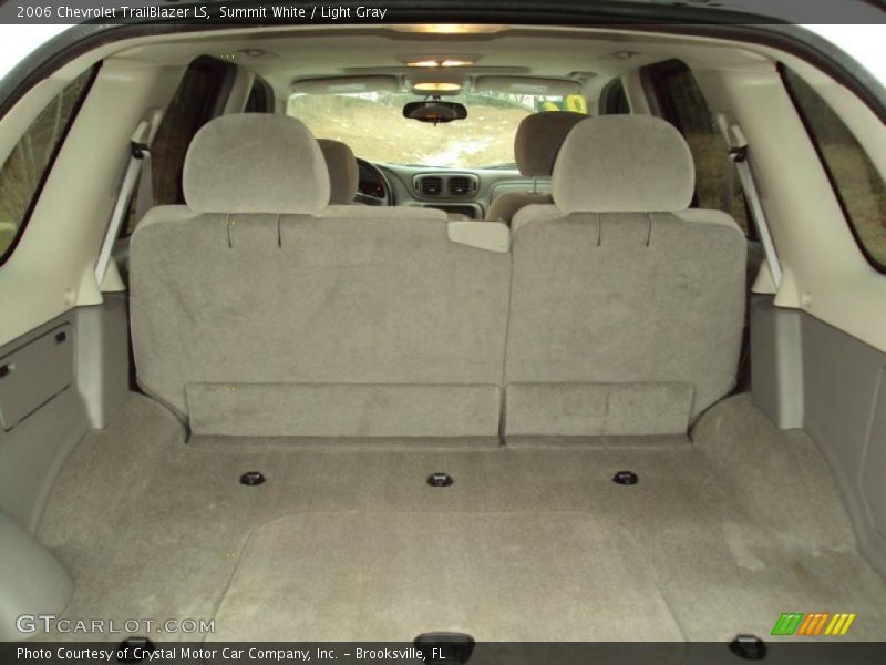 Summit White / Light Gray 2006 Chevrolet TrailBlazer LS